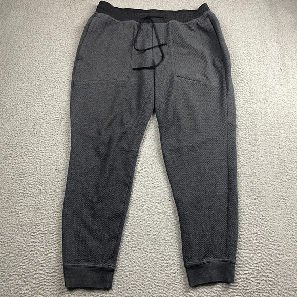 lululemon athletica Other - Lululemon Pants Mens XL Gray At Ease Jogger Textured Heathered Training
